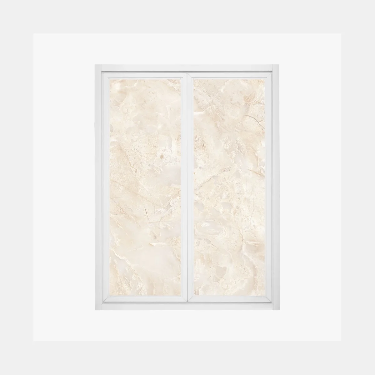 Adesivo per finestra texture marmo beige elegante • Wallissimo® Adesivo per finestra texture marmo beige elegante • Wallissimo®