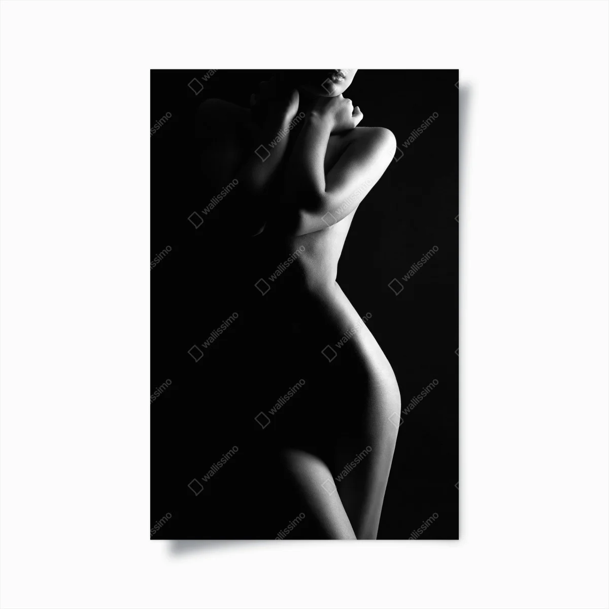 Poster sagoma femminile in controluce • Wallissimo® Poster sagoma femminile in controluce • Wallissimo®