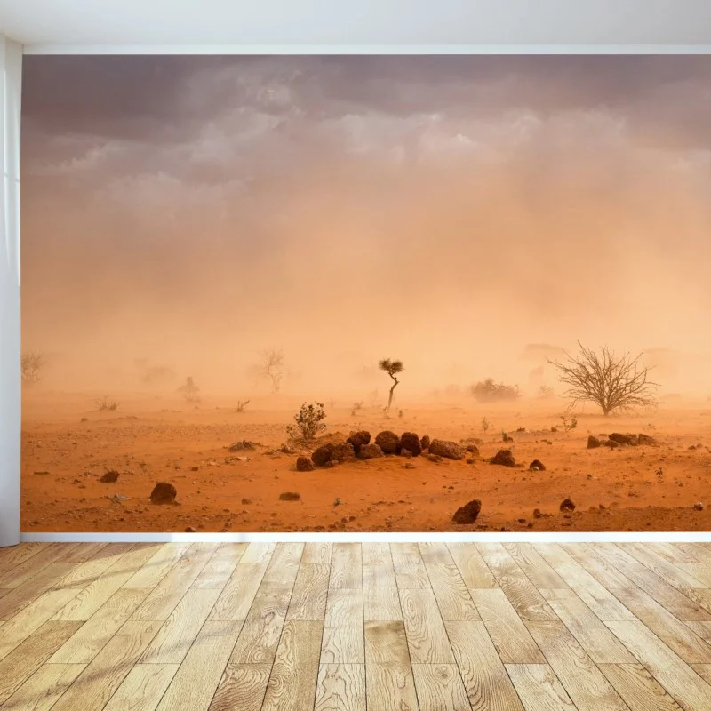 Carta da parati tempesta di sabbia a Dollo Ado
