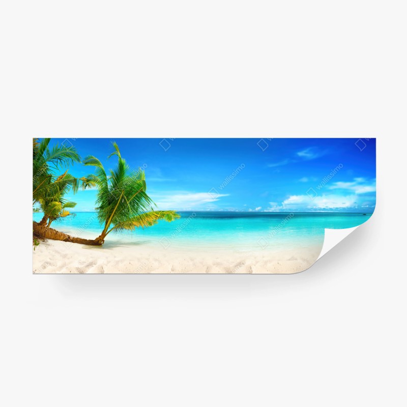 Carta da parati oasi tropicale alle Maldive