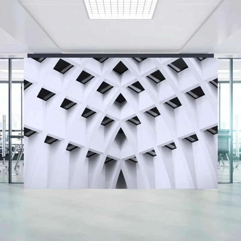 Carta da parati trama di archi geometrici