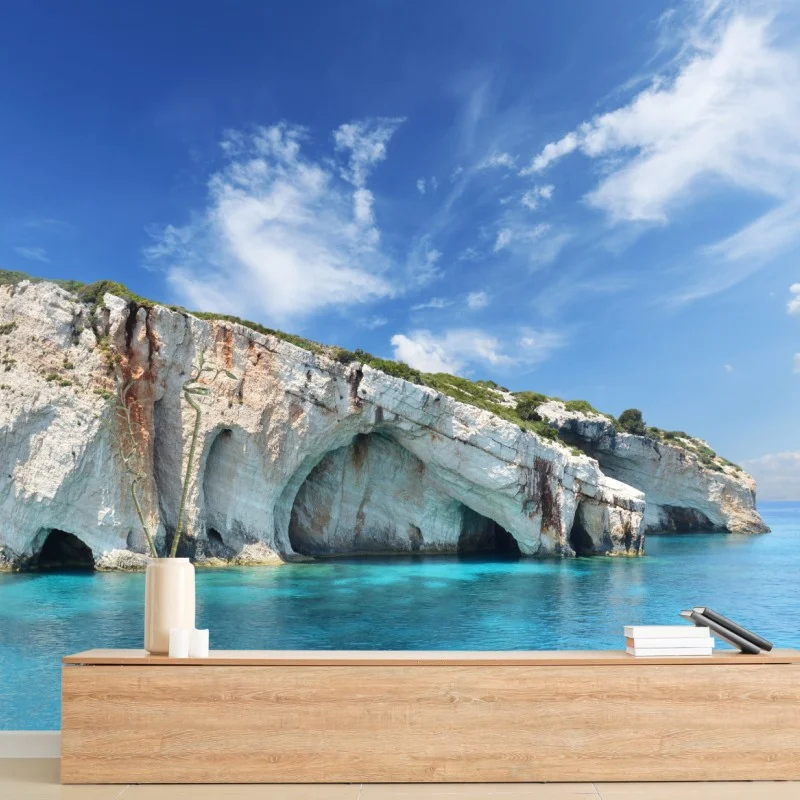 Carta da parati grotte blu di Zakynthos