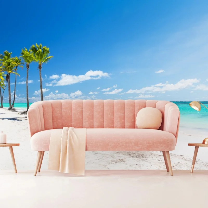Carta da parati spiaggia tropicale a Punta Cana