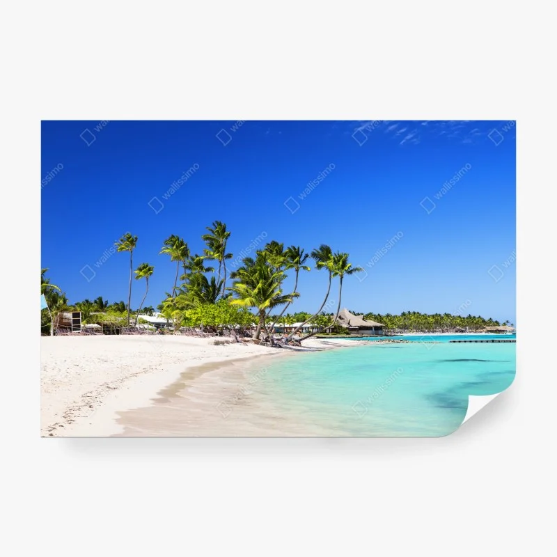 Carta da parati spiaggia paradisiaca di Cap Cana