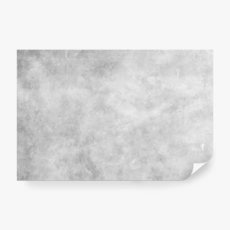 Carta da parati effetto parete in cemento grigio