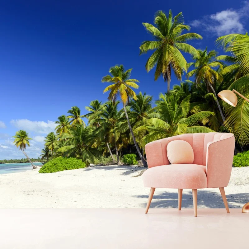 Carta da parati spiaggia tropicale a Punta Cana