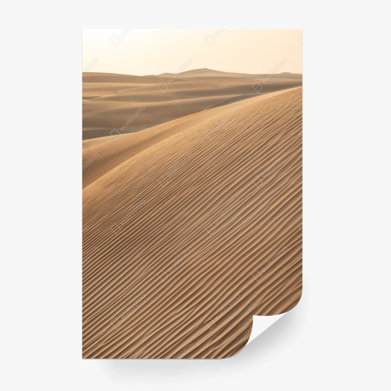 Carta da parati dune dorate: texture del deserto