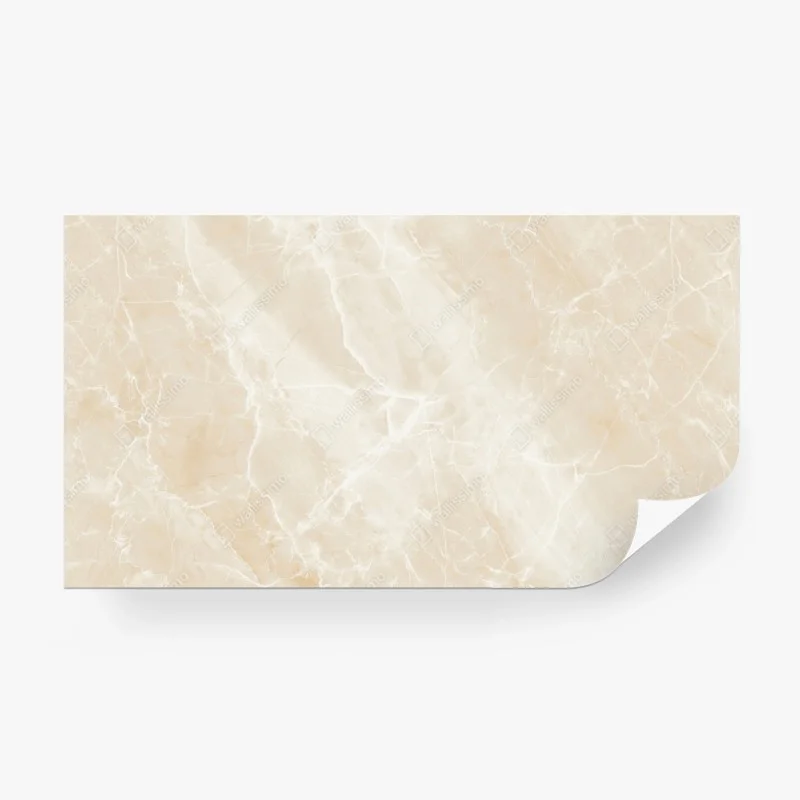 Carta da parati marmo beige venato elegante