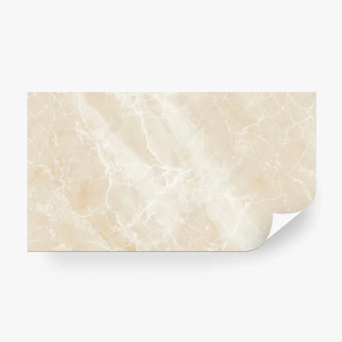 Carta da parati marmo beige venato elegante • Wallissimo®