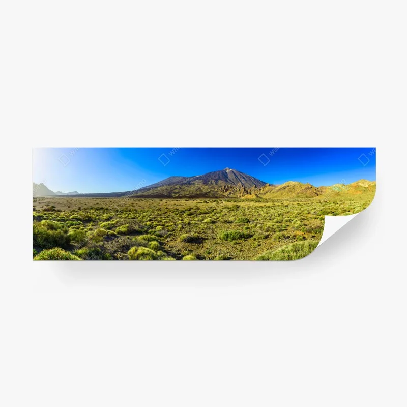Carta da parati panorama del vulcano Teide a Tenerife