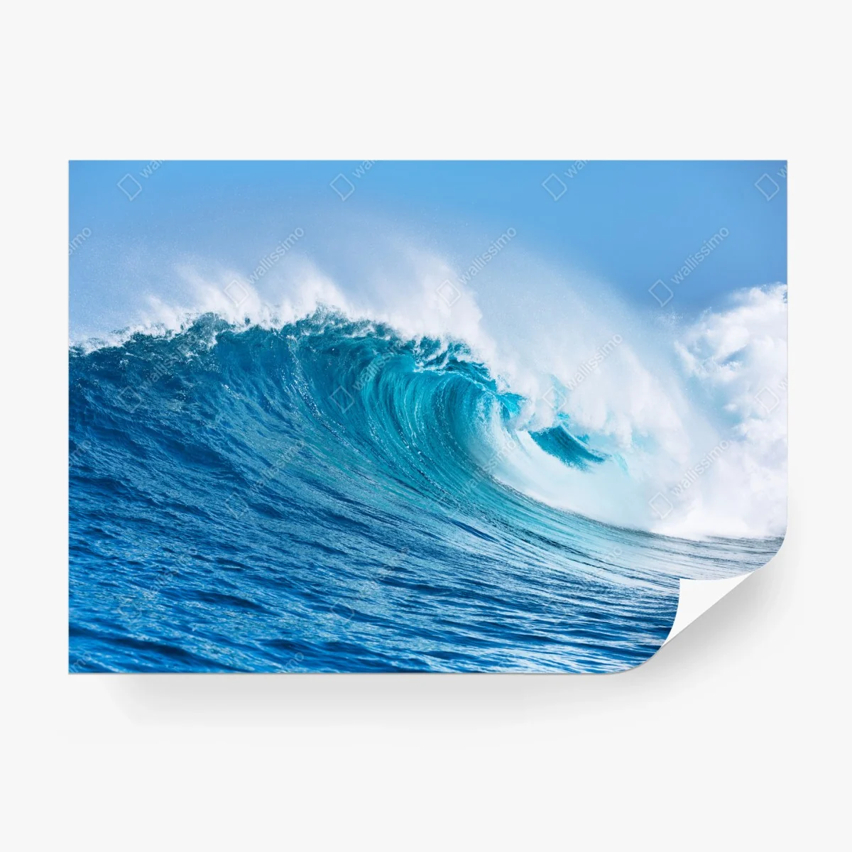 Carta da parati onda maestosa dell'oceano • Wallissimo®