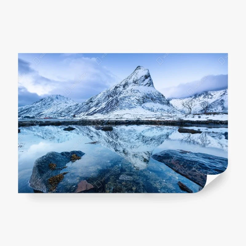Carta da parati riflessi artici in Norvegia