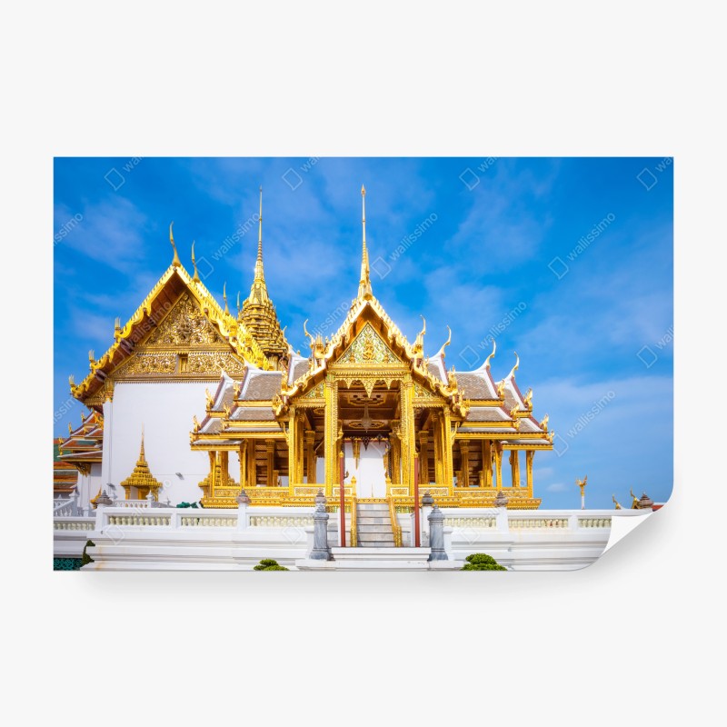 Carta da parati splendore dorato del Grand Palace di Bangkok