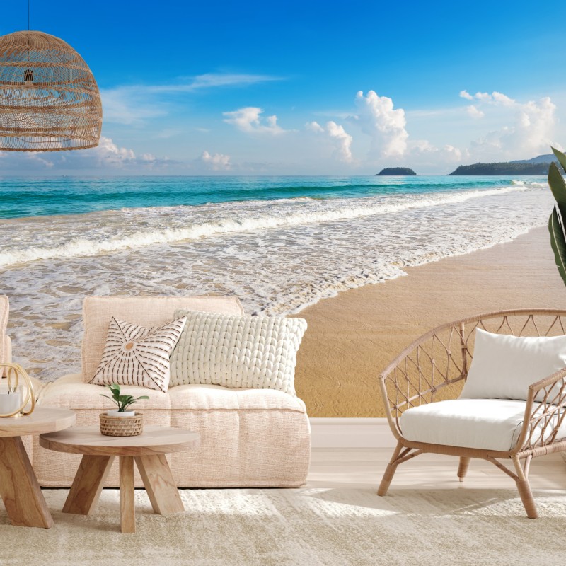 Carta da parati calma tropicale a Karon, Phuket