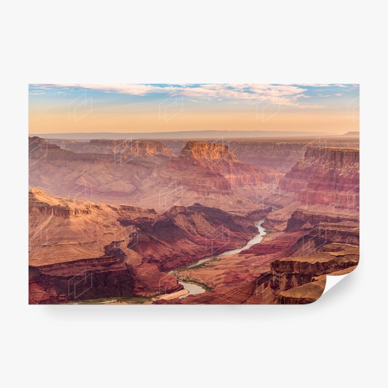 Carta da parati panorama del Grand Canyon al tramonto