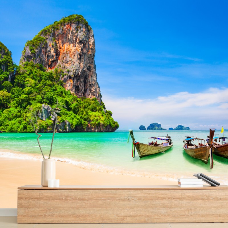 Carta da parati paradiso tropicale in Thailandia