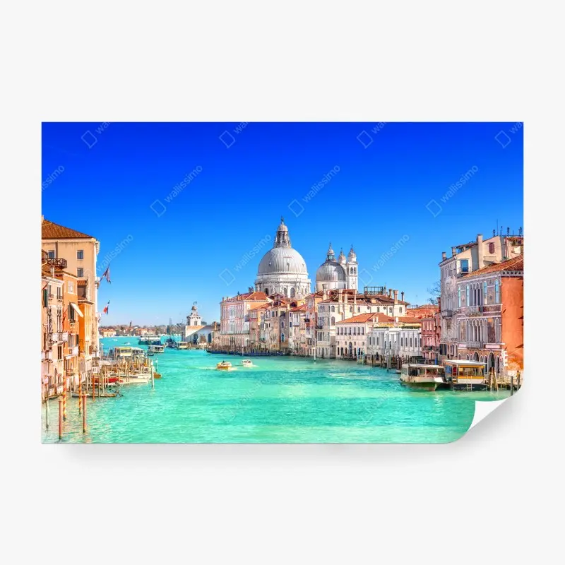 Carta da parati vista sul Canal Grande e Basilica di Santa Maria della Salute, Venezia • Wallissimo® Carta da parati vista sul Canal Grande e Basilica di Santa Maria della Salute, Venezia • Wallissimo®