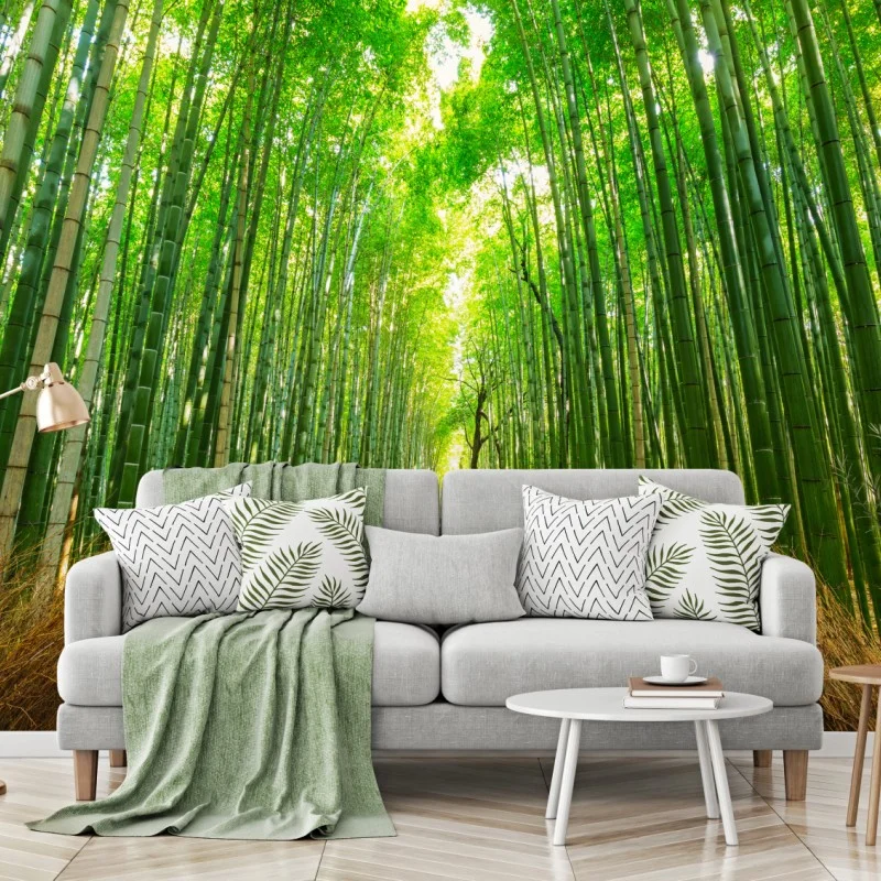 Carta da parati viale di bambù ad Arashiyama, Kyoto