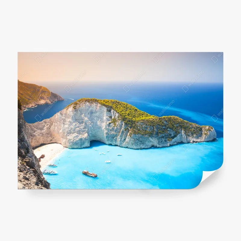 Carta da parati fuga a Navagio, Zakynthos