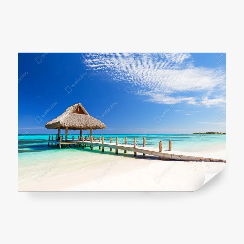 Carta da parati rifugio tropicale a Cap Cana • Wallissimo® Carta da parati rifugio tropicale a Cap Cana • Wallissimo®