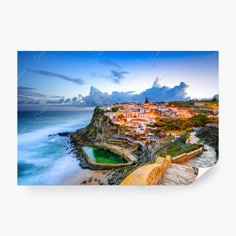 Carta da parati scorcio romantico di Azenhas do Mar