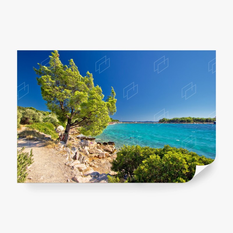 Carta da parati sogno turchese a Murter