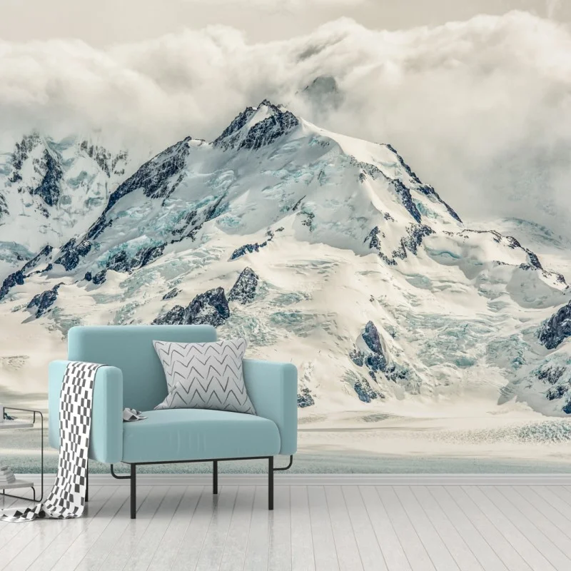 Carta da parati paesaggio glaciale maestoso