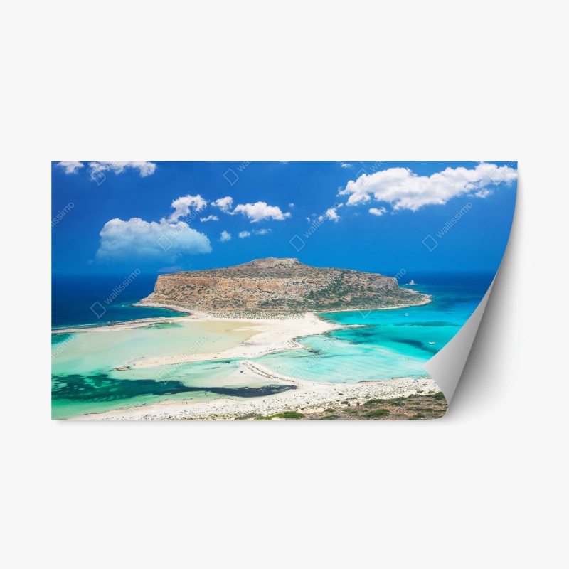 Adesivo riposizionabile oasi di Balos