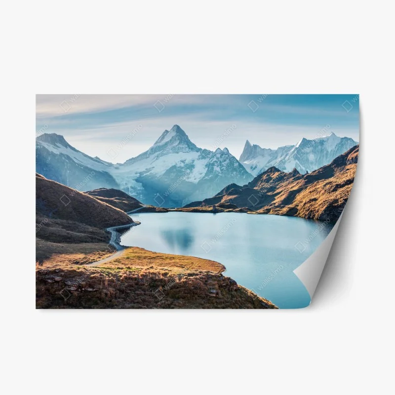 Adesivo riposizionabile incanto alpino sul Bachalpsee