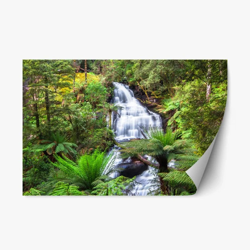 Adesivo riposizionabile cascata Triplet Falls nella Great Otway National Park