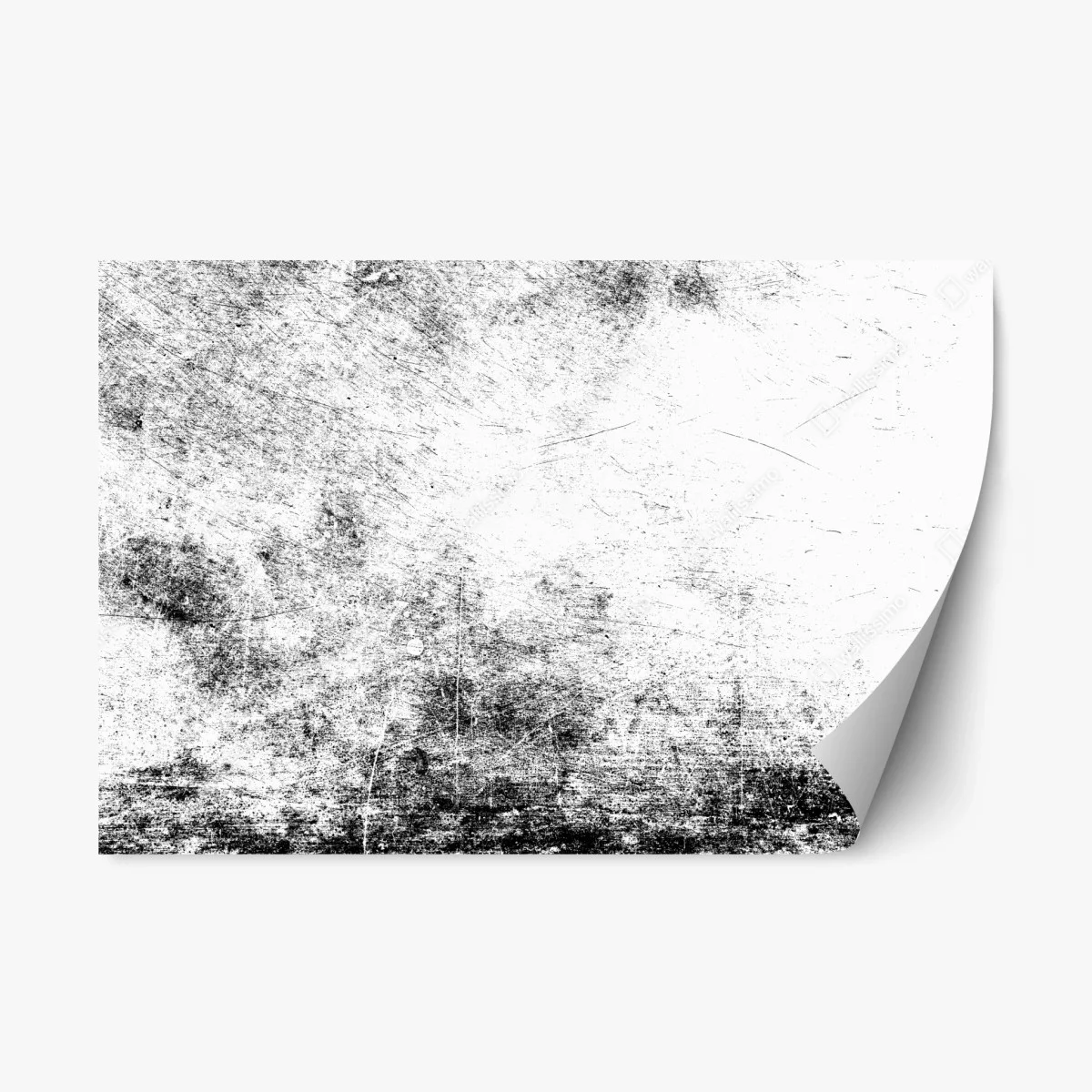 Adesivo riposizionabile texture grunge bianco e nero • Wallissimo® Adesivo riposizionabile texture grunge bianco e nero • Wallissimo®