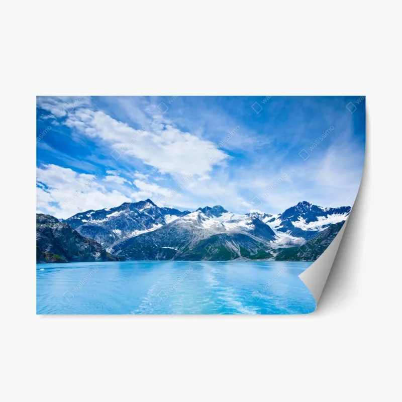 Adesivo riposizionabile paesaggio marino di Glacier Bay, Alaska