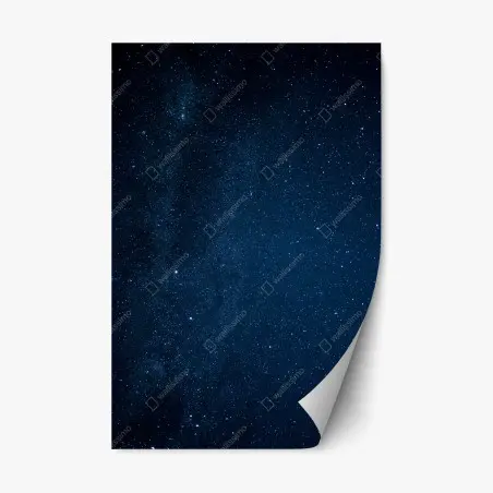 Adesivo riposizionabile cielo stellato profondo • Wallissimo®