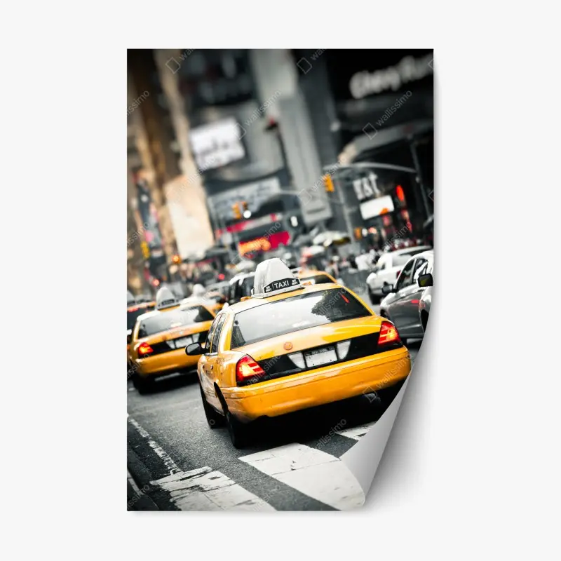 Adesivo riposizionabile corsa nella giungla urbana di New York