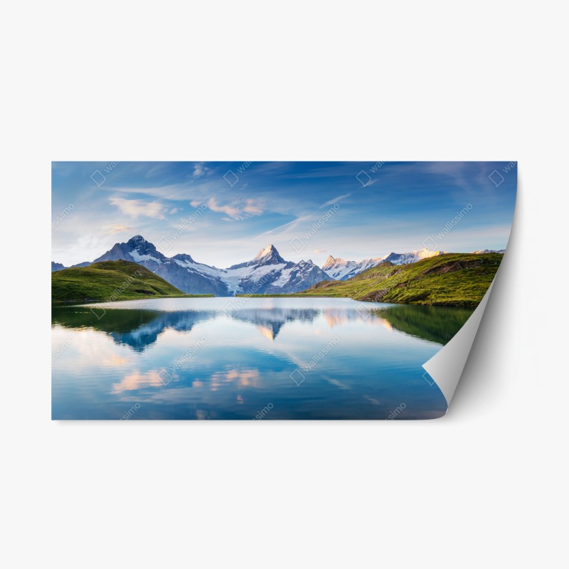 Adesivo riposizionabile panorama alpino: Bachalpsee Grindelwald