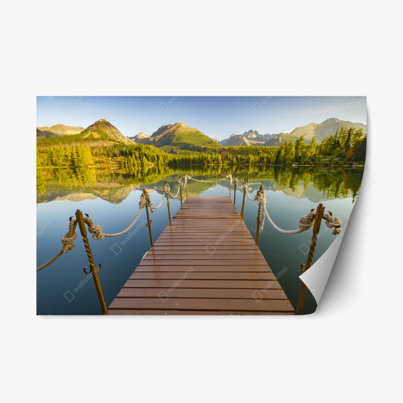 Adesivo riposizionabile riflessi dorati a Strbske Pleso
