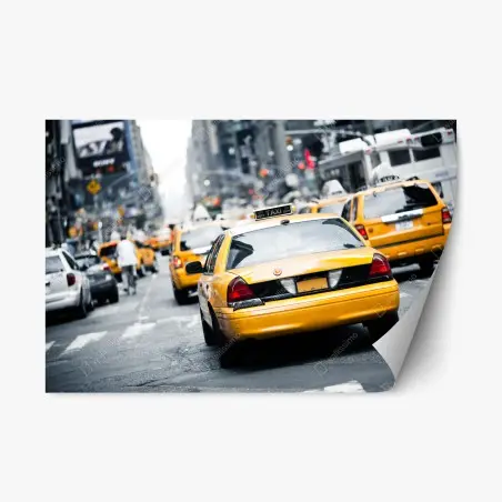 Adesivo riposizionabile vibrazioni urbane a New York • Wallissimo®