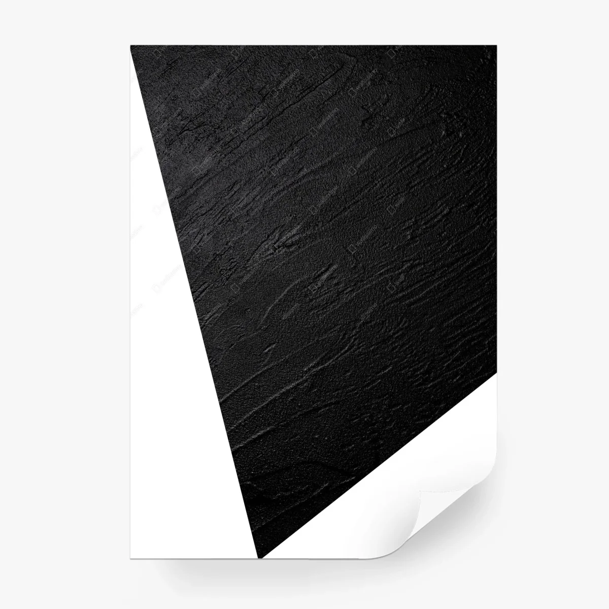 Carta da parati texture nera materica diagonale • Wallissimo® Carta da parati texture nera materica diagonale • Wallissimo®