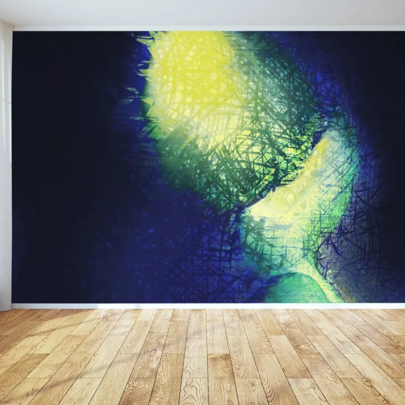 Carta da parati esplosione luminosa astratta • Wallissimo® Carta da parati esplosione luminosa astratta • Wallissimo®