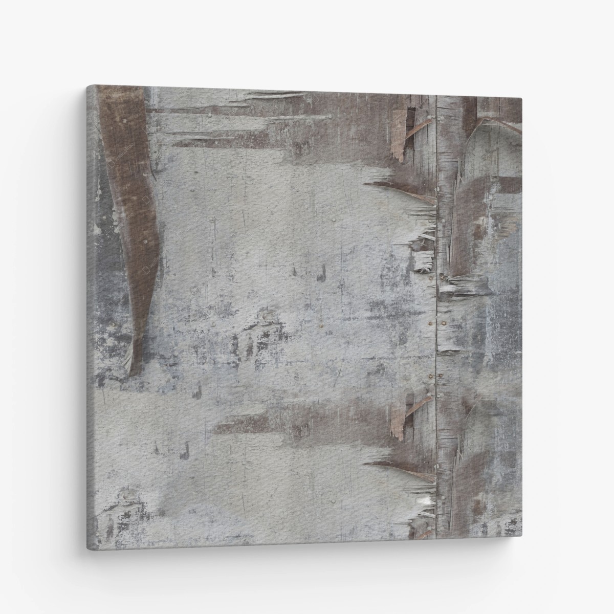 Quadro su tela texture di legno invecchiato effetto decapato • Wallissimo®