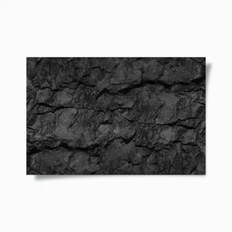 Poster drammatica texture di roccia scura • Wallissimo®