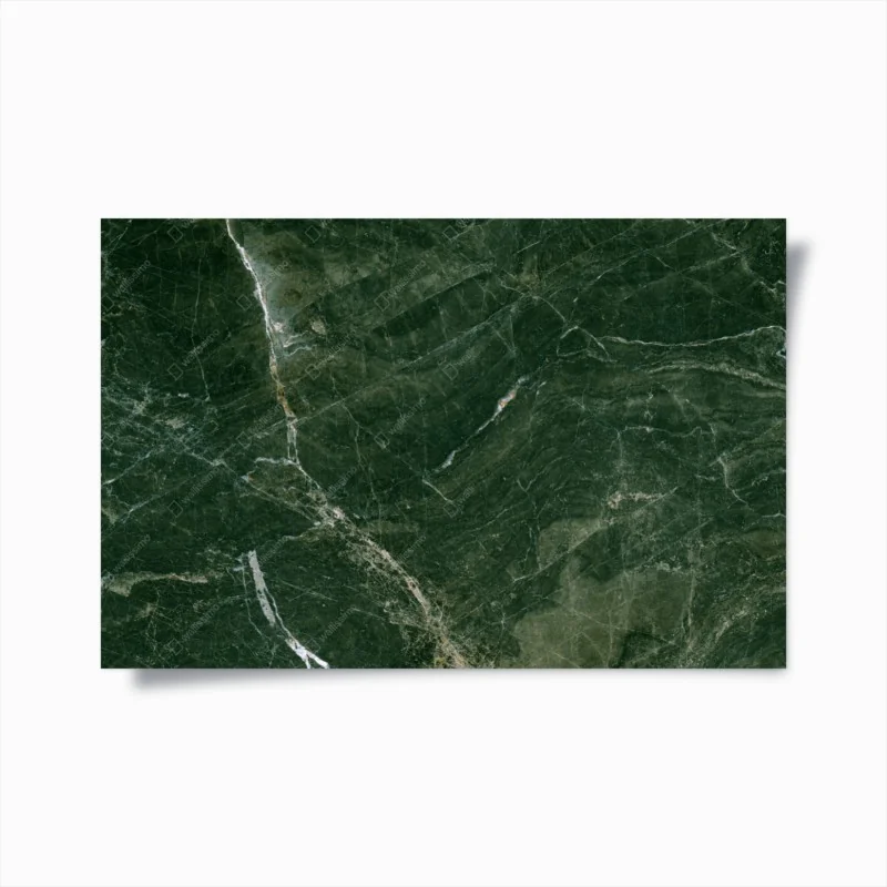 Poster marmo verde venato elegante