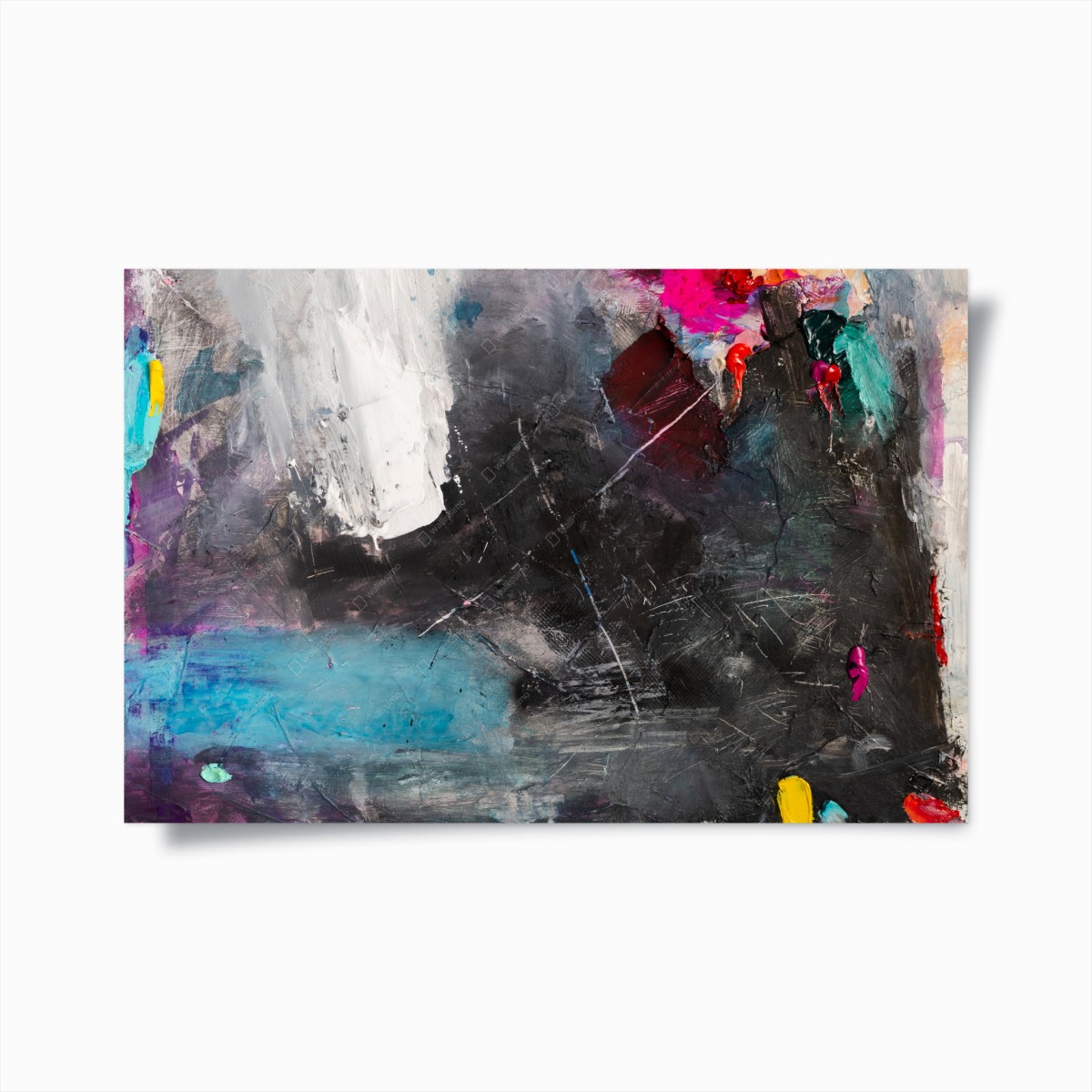 Poster esplosione astratta di colore e texture • Wallissimo® Poster esplosione astratta di colore e texture • Wallissimo®