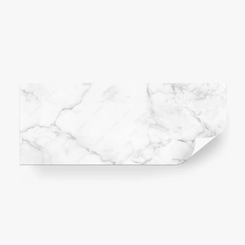 Carta da parati elegante marmo bianco venato