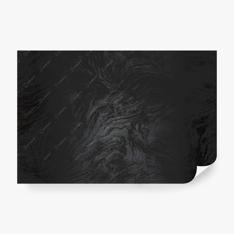 Carta da parati venature nere eleganti su sfondo scuro