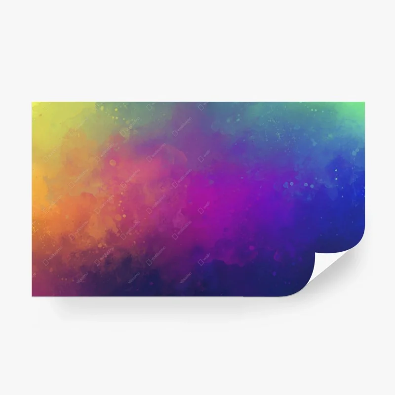 Carta da parati esplosione di colori astratta • Wallissimo® Carta da parati esplosione di colori astratta • Wallissimo®