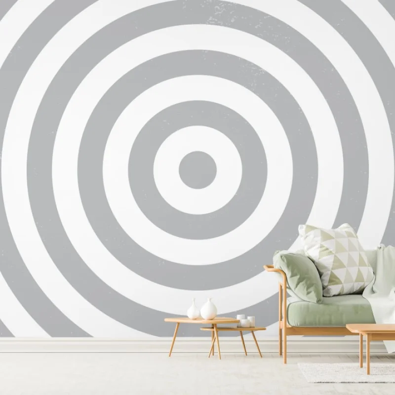 Carta da parati concentrici in equilibrio