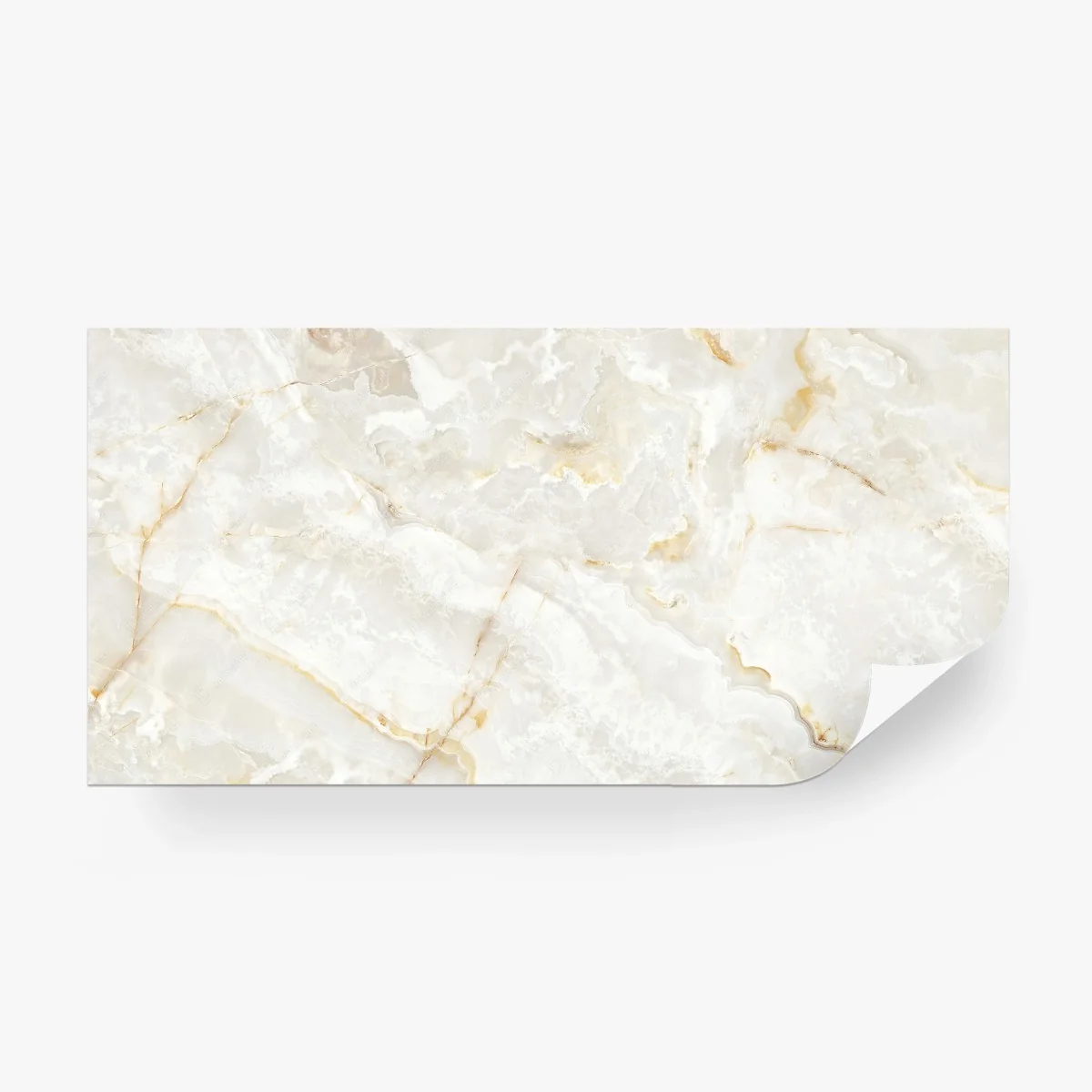 Carta da parati marmo bianco con venature dorate • Wallissimo® Carta da parati marmo bianco con venature dorate • Wallissimo®