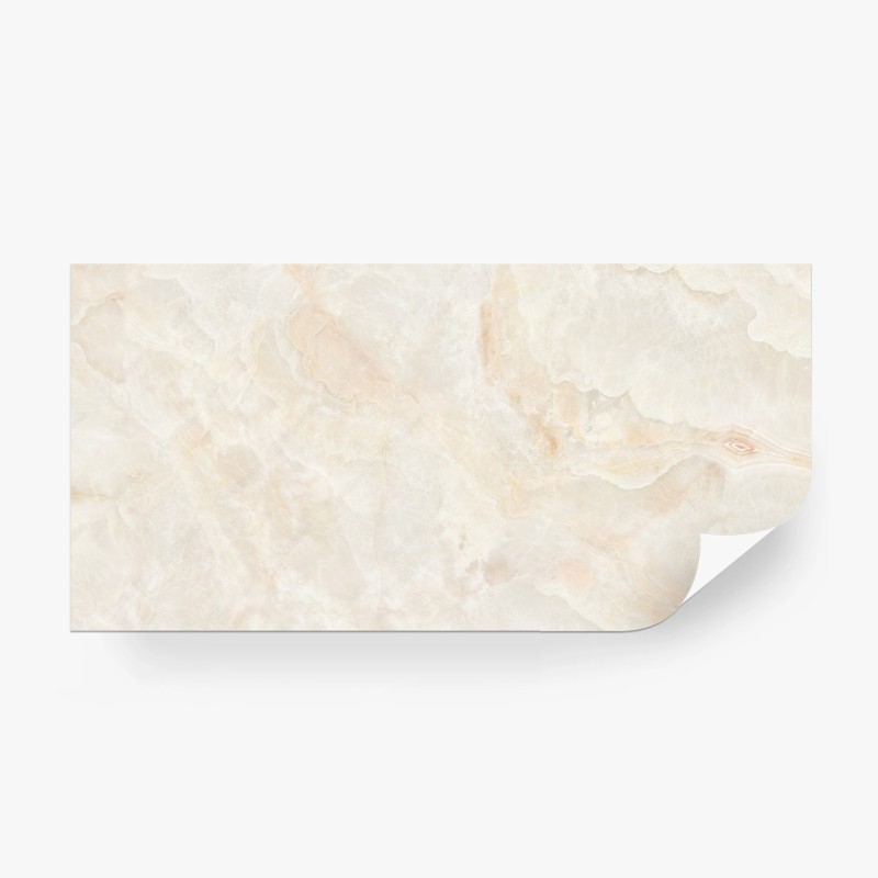 Carta da parati texture marmo crema effetto onice
