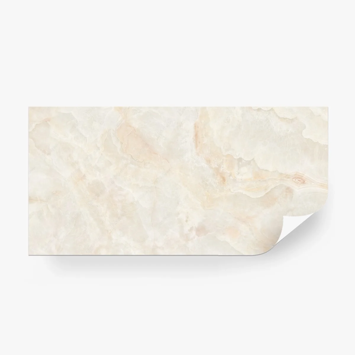 Carta da parati texture marmo crema effetto onice • Wallissimo®